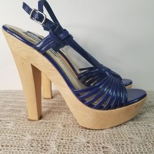 STEVE MADDEN Wood Heels - LENORAH